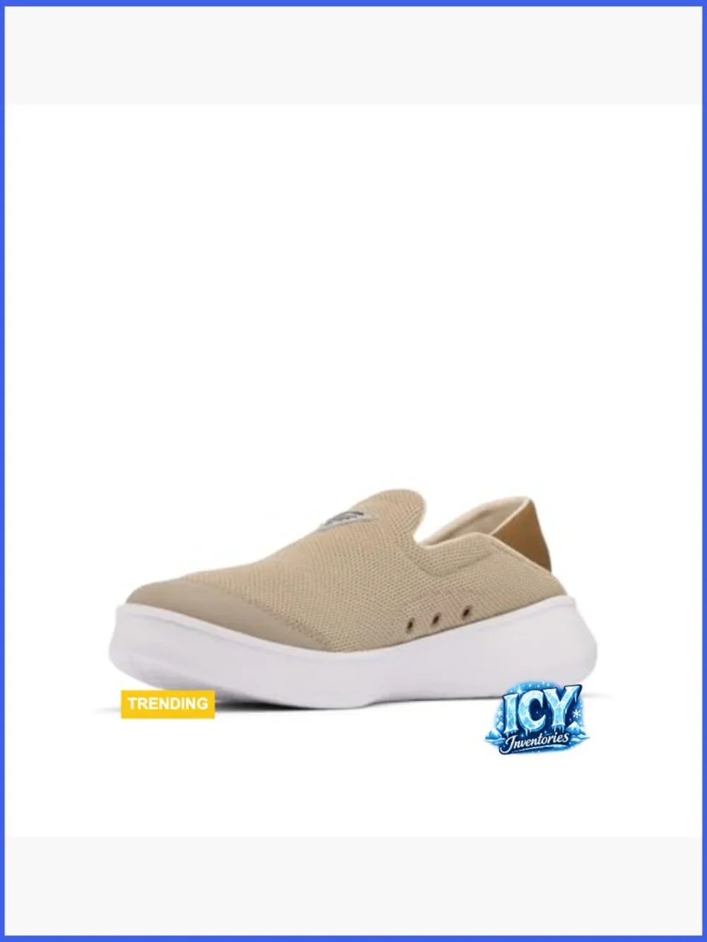 PFG Boat Shoes - Lightweight Breathable Sock Fit Collapsible Heel